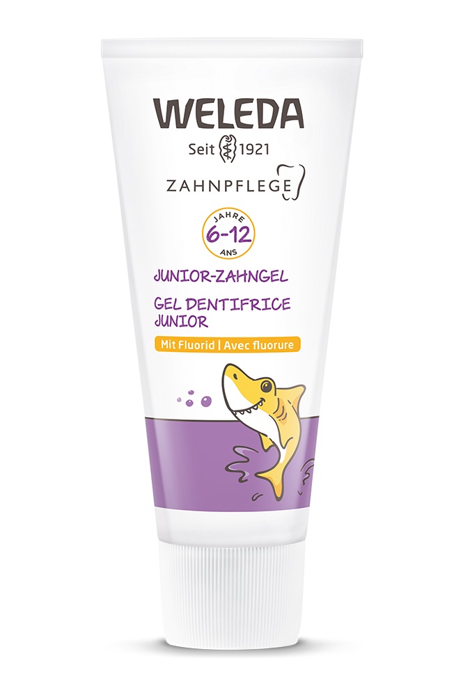 Weleda Junior zubní gel s fluoridem 6–12 let 50 ml Weleda