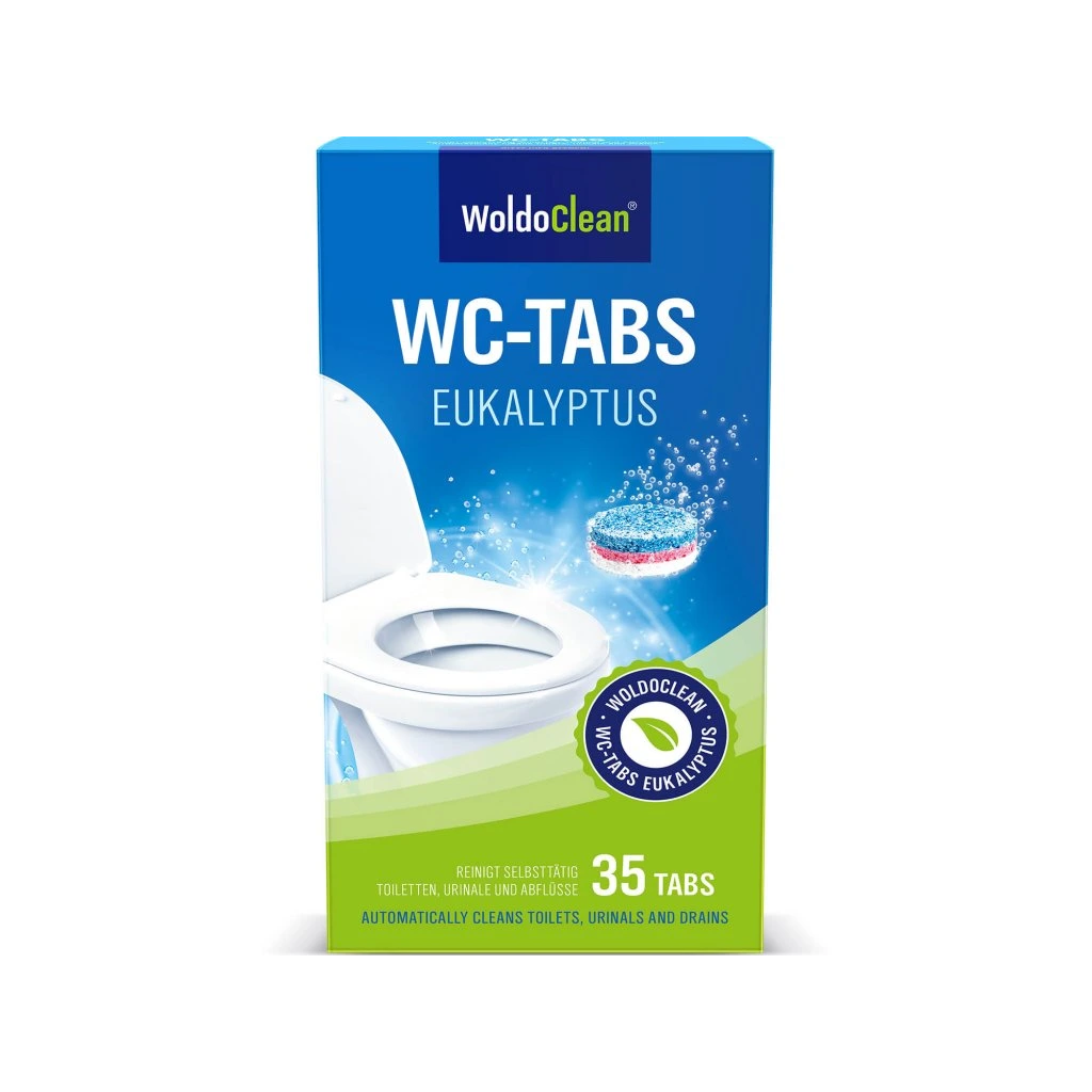 WoldoClean WC tablety eucalyptus 35 ks WoldoClean