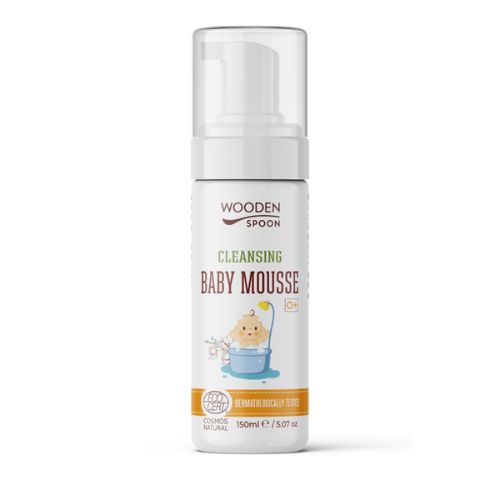 WoodenSpoon Dětská čisticí pěna Cotton Kiss 150 ml WoodenSpoon
