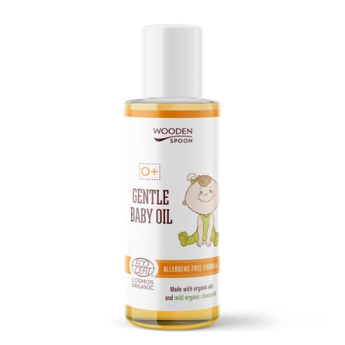 WoodenSpoon Dětský jemný a masážní olej 100 ml WoodenSpoon