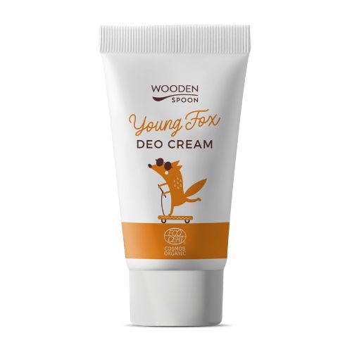 WoodenSpoon Organický krémový deodorant Young Fox se svěží vůní 40 ml WoodenSpoon