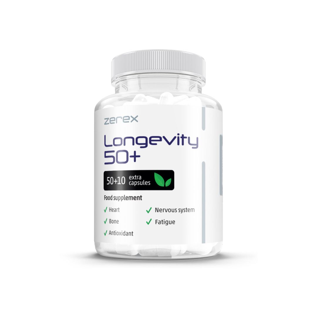 Zerex Dlouhověkost 50+ 60 kapslí Zerex