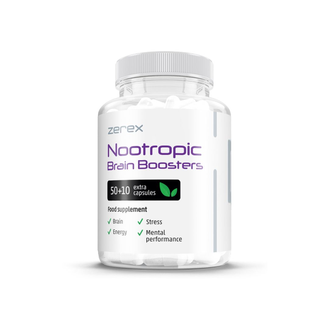 Zerex Nootropní posilovače mozku 60 kapslí Zerex