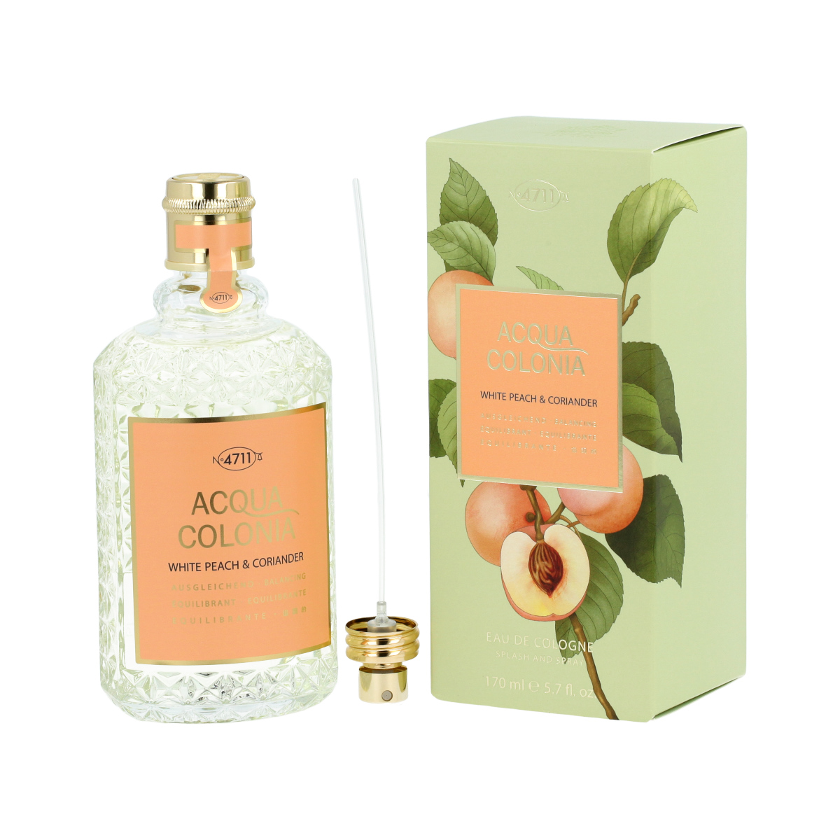 4711 Acqua Colonia White Peach & Coriander EDC 170 ml UNISEX 4711