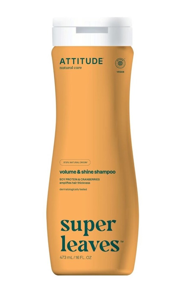 ATTITUDE Super leaves Přírodní šampon na lesk a objem 473 ml ATTITUDE