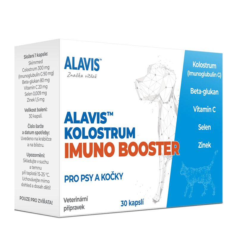 Alavis Kolostrum Imuno Booster 30 kapslí Alavis