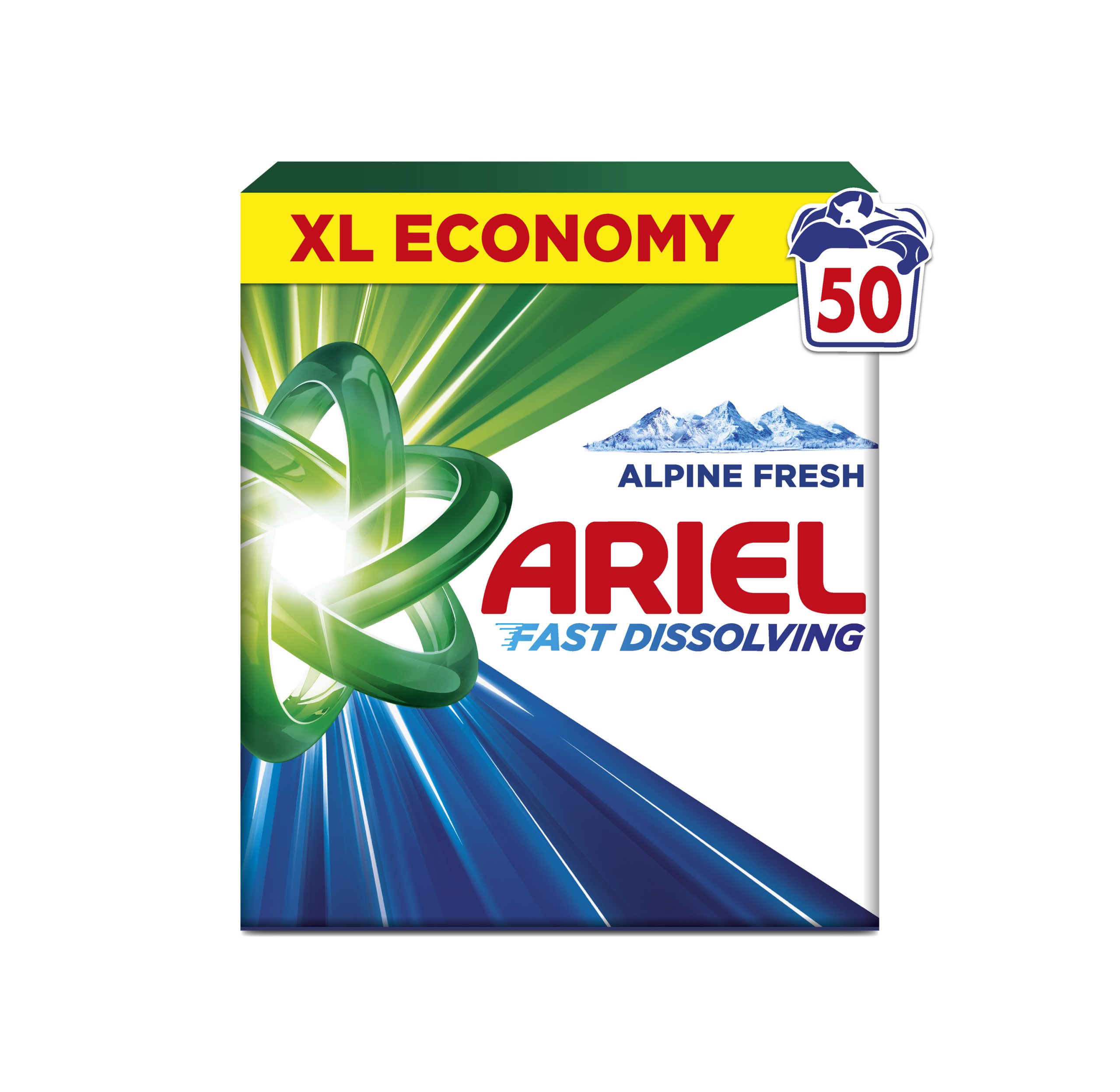 Ariel Alpine Fresh prací prášek 2