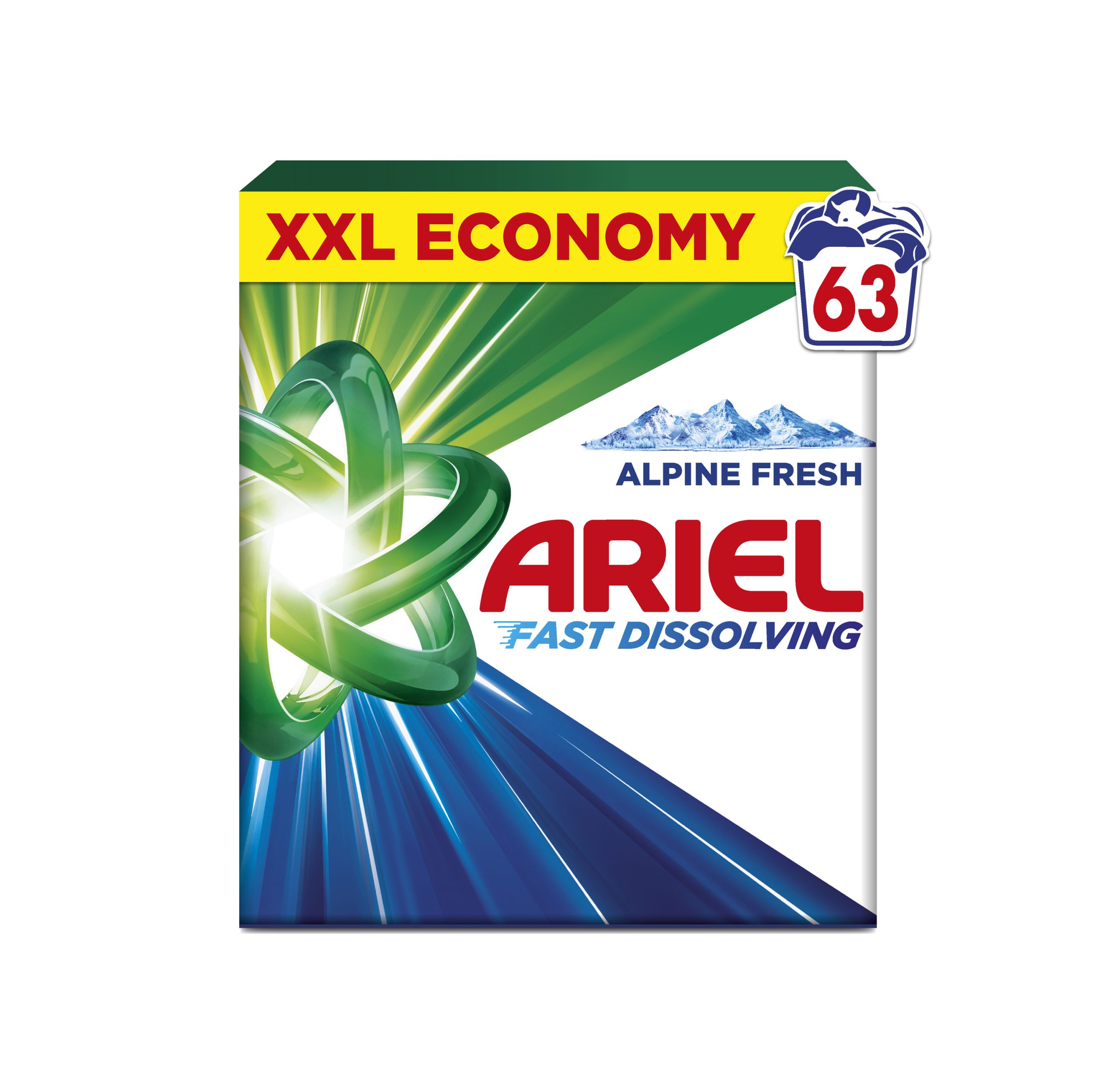 Ariel Alpine Fresh prášek na praní 3