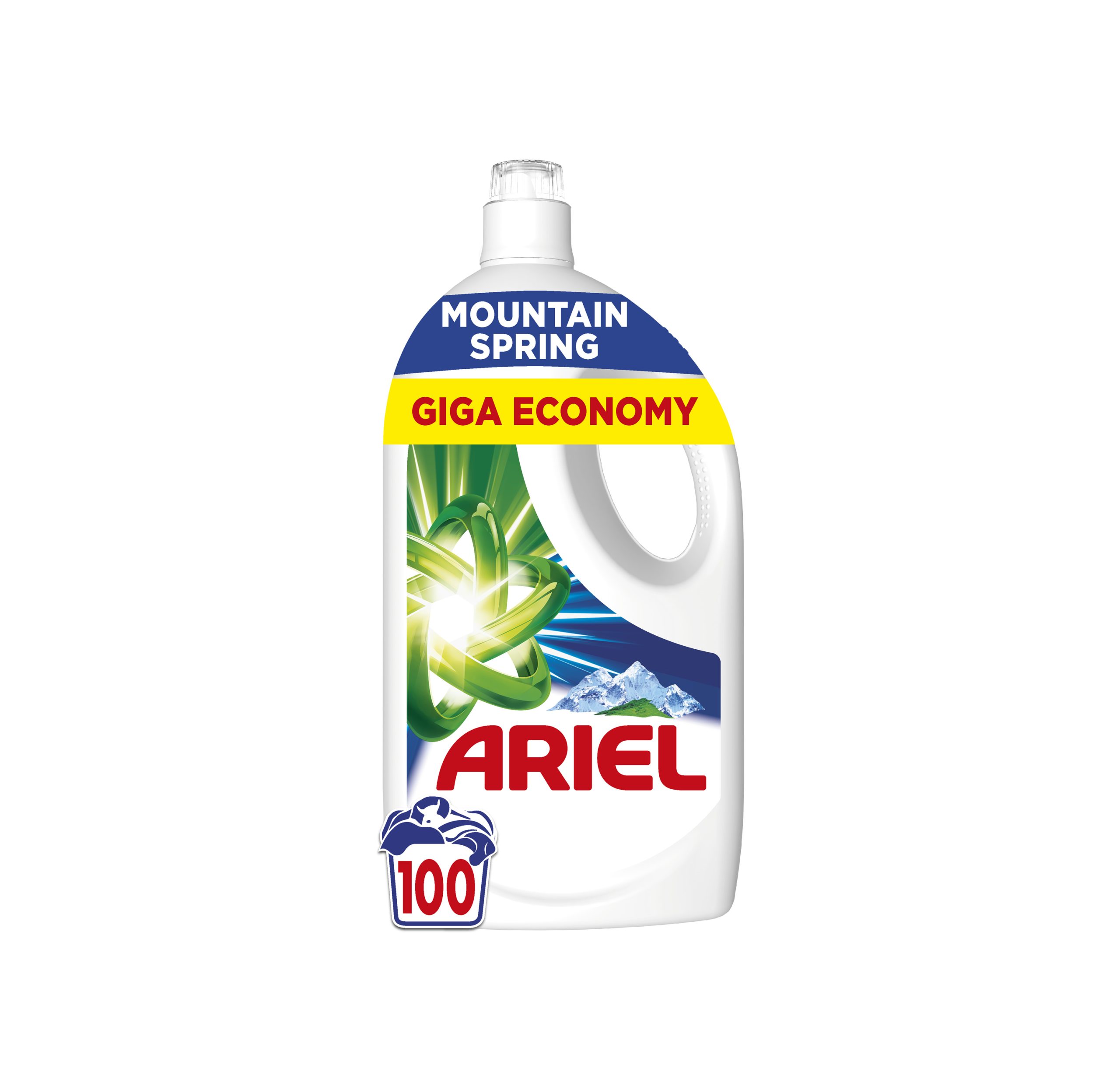 Ariel Mountain Spring prací gel 4