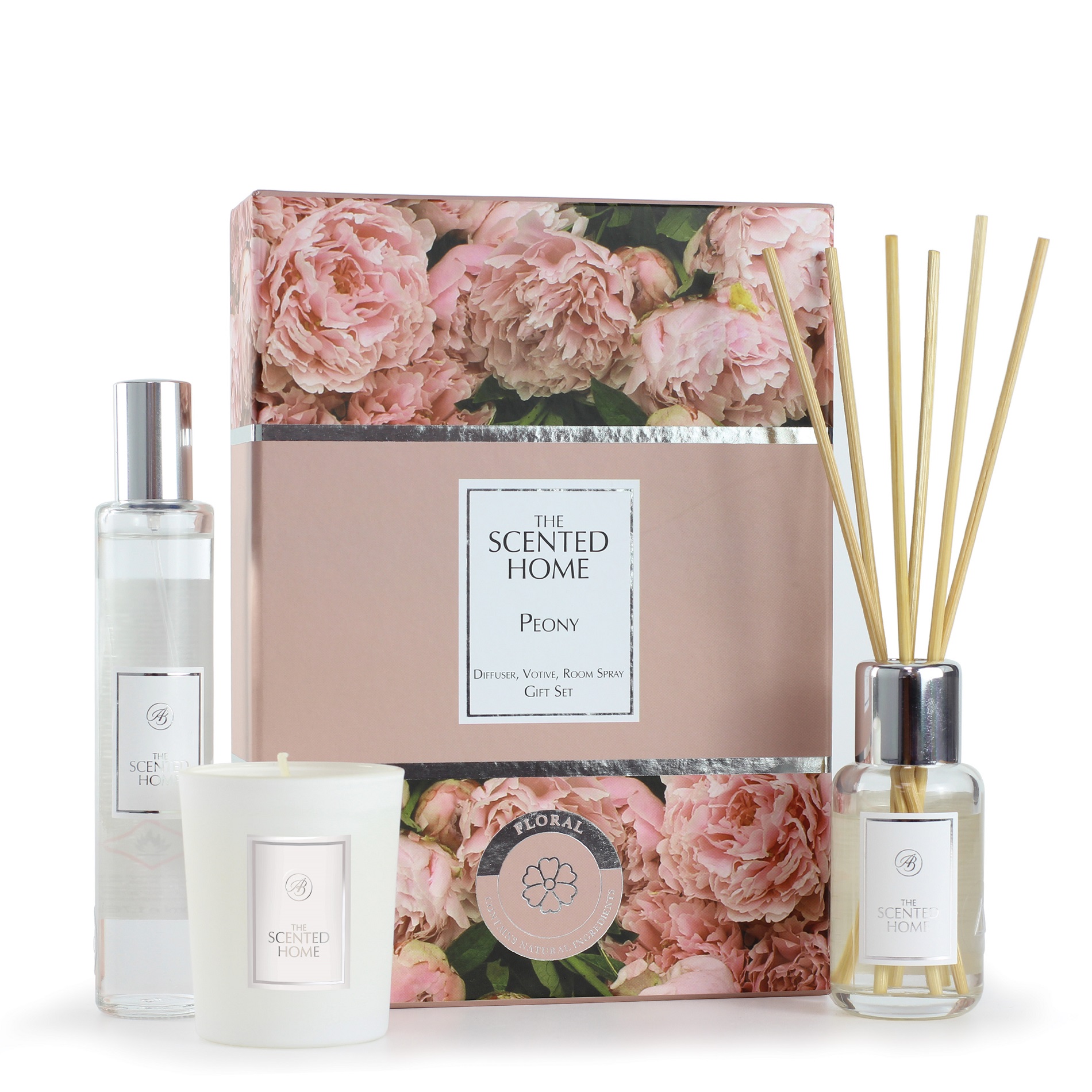 Ashleigh & Burwood London Dárková sada PEONY Difuzér 50 ml