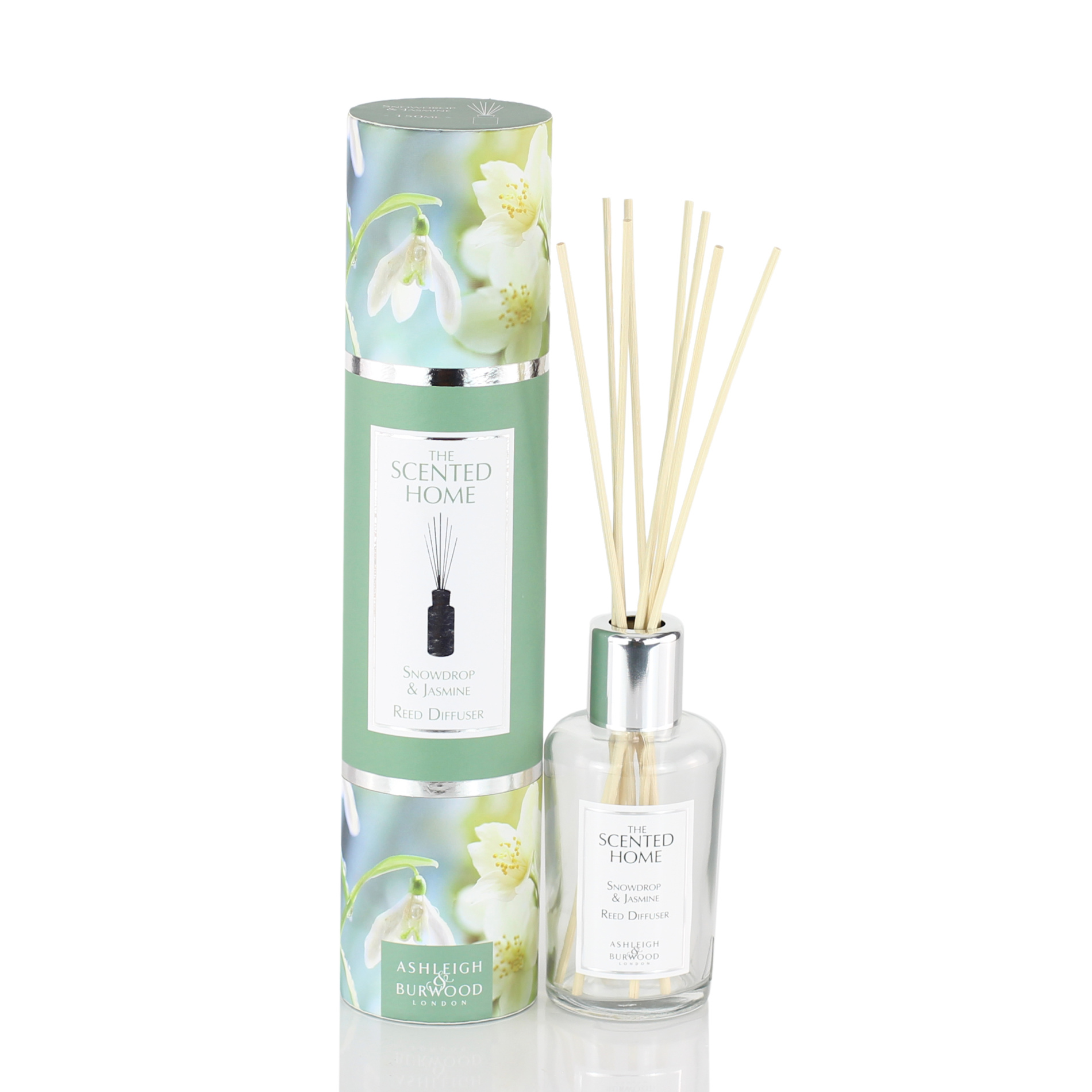 Ashleigh & Burwood London Difuzér THE SCENTED HOME - SNOWDROP & JASMINE 150 ml Ashleigh & Burwood London