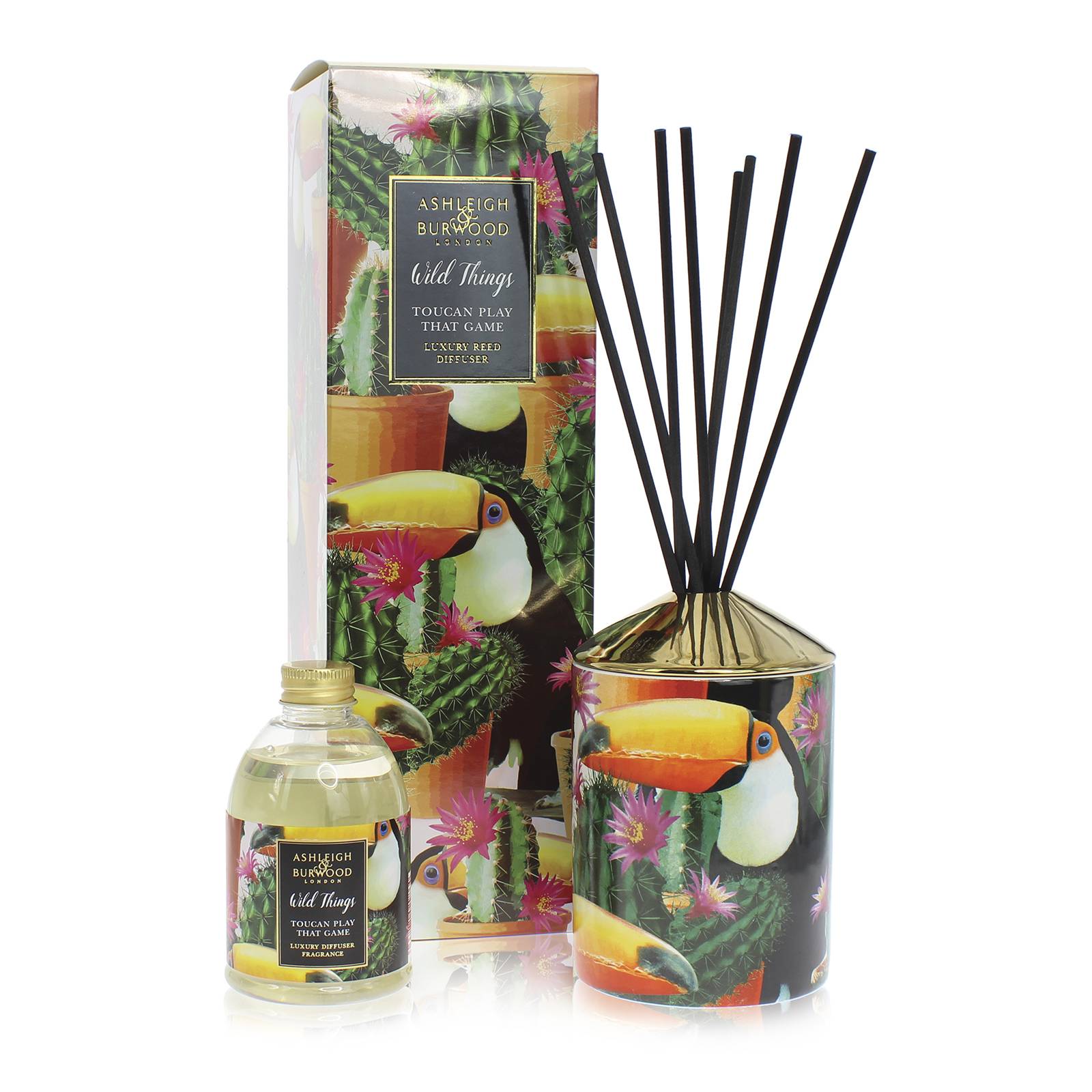 Ashleigh & Burwood London Difuzér WILD THINGS - MANGO & NECTARINE 200 ml TOUCAN PLAY THAT GAME Ashleigh & Burwood London