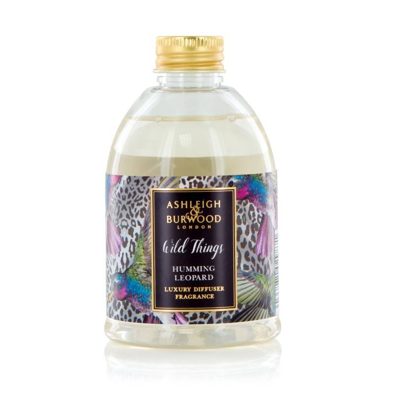 Ashleigh & Burwood London Náhradní náplň do difuzéru WILD THINGS - BLACK RASPBERRY 200 ml HUMMING LEOPARD Ashleigh & Burwood London