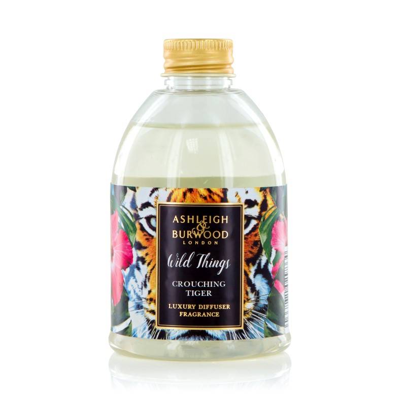 Ashleigh & Burwood London Náhradní náplň do difuzéru WILD THINGS-MANDARIN & BERGAMOT 500ml CROUCHING TIGER Ashleigh & Burwood London