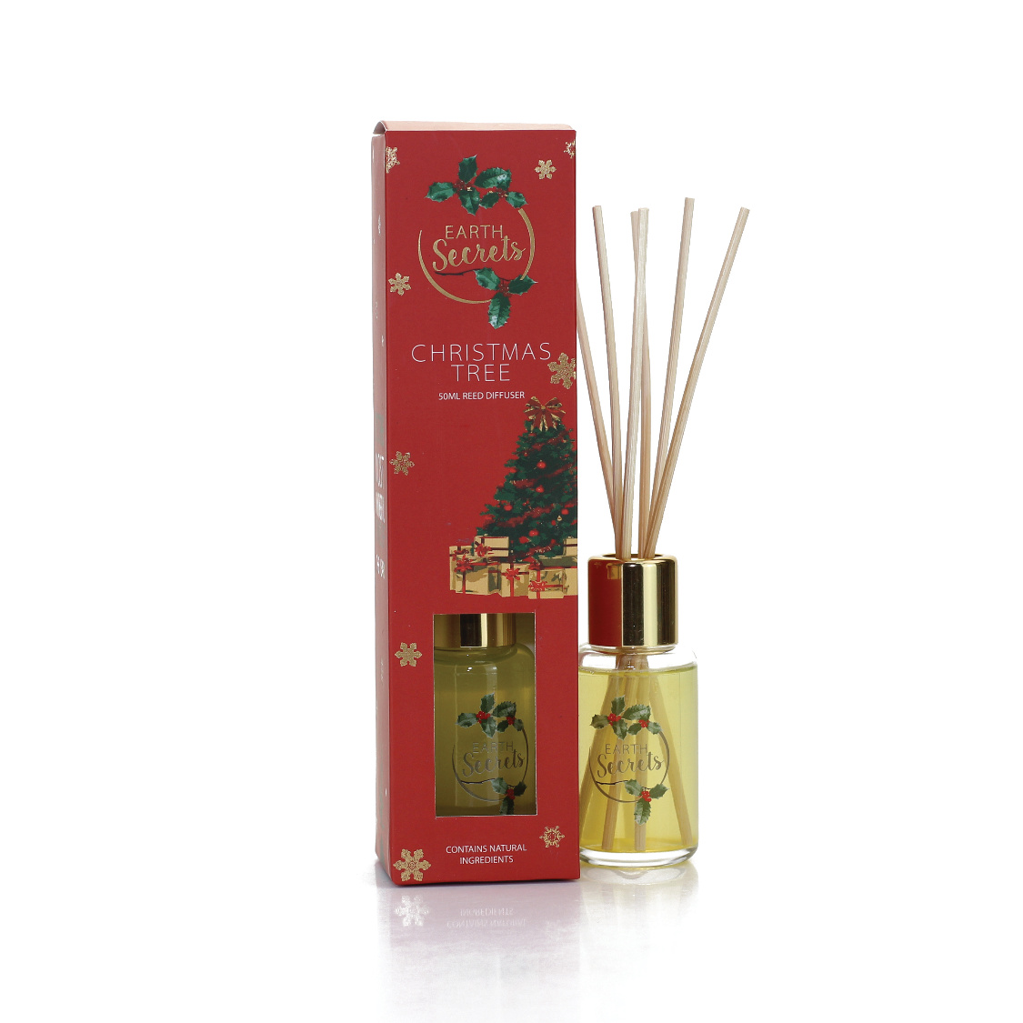 Ashleigh & Burwood London Vánoční difuzér EARTH SECRETS - CHRISTMAS TREE 50 ml Ashleigh & Burwood London