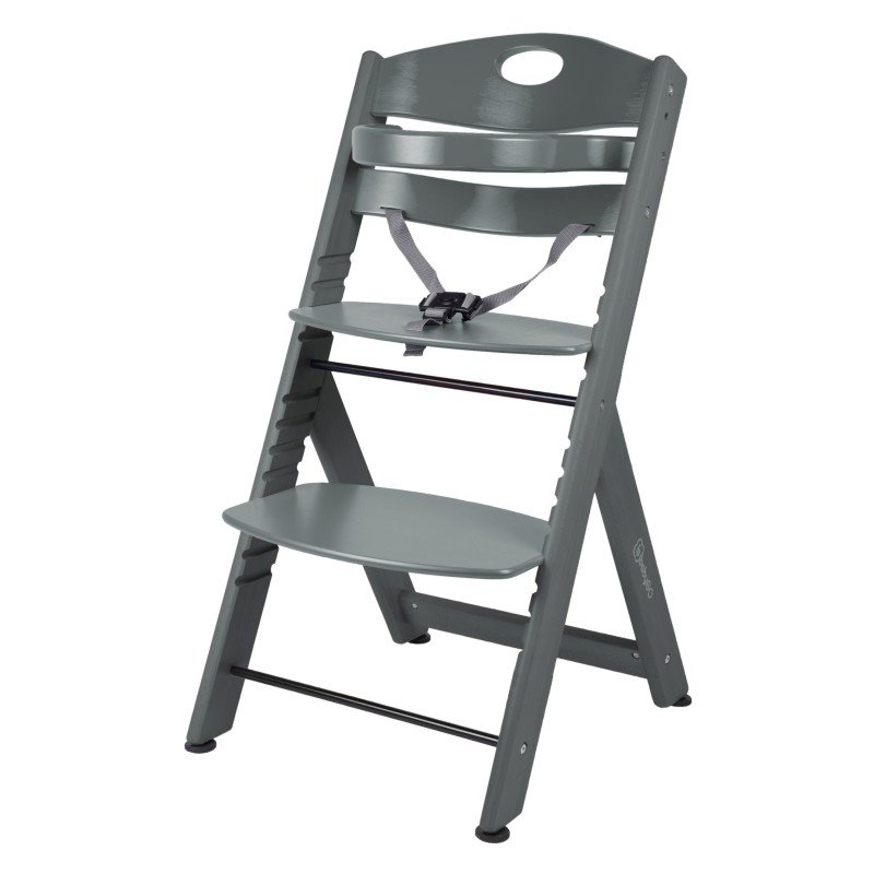 BABYGO jídelní židlička FAMILY XL Grey BABYGO