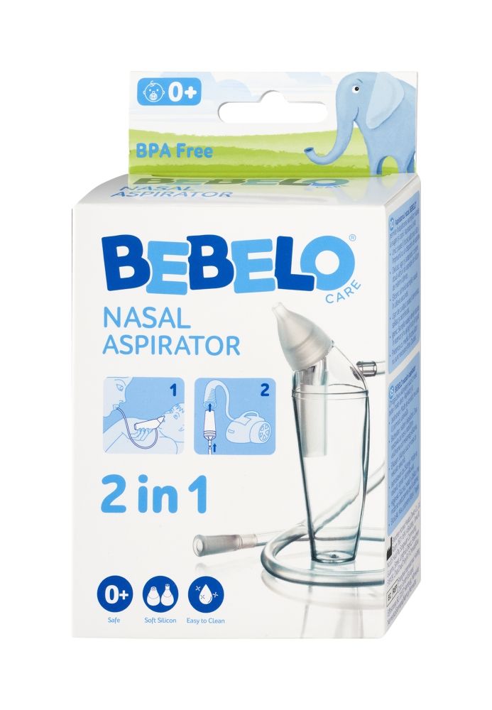 BEBELO Nasal Aspirator nosní odsávačka 1 ks BEBELO