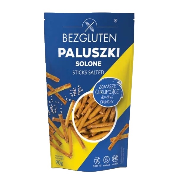 BEZGLUTEN Tyčinky se solí bez lepku 100 g BEZGLUTEN