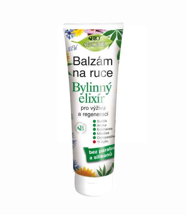BIO BIONE Bylinný elixír Balzám na ruce 205 ml BIO BIONE