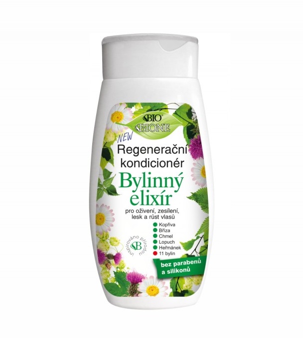 BIO BIONE Bylinný elixír Regenerační kondicionér 260 ml BIO BIONE