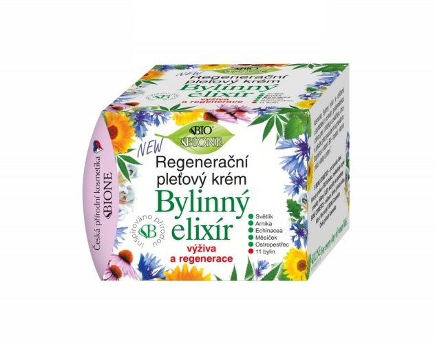 BIO BIONE Bylinný elixír Regenerační pleťový krém 51 ml BIO BIONE
