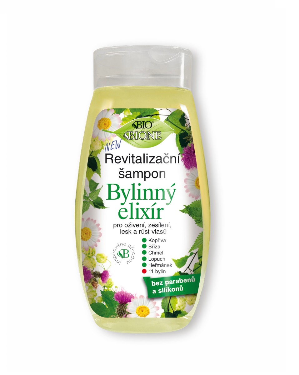 BIO BIONE Bylinný elixír Revitalizační šampon 260 ml BIO BIONE