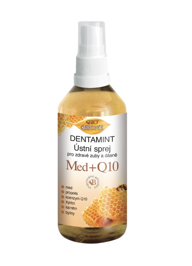 BIO BIONE Dentamint ústní sprej Med+Q10 115 ml BIO BIONE