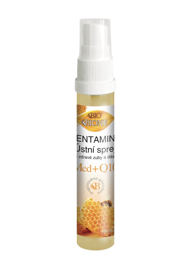 BIO BIONE Dentamint ústní sprej Med+Q10 27 ml BIO BIONE