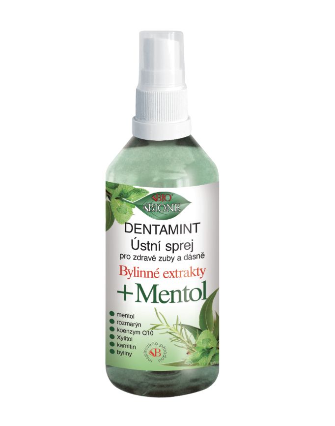 BIO BIONE Dentamint ústní sprej Mentol 115 ml BIO BIONE