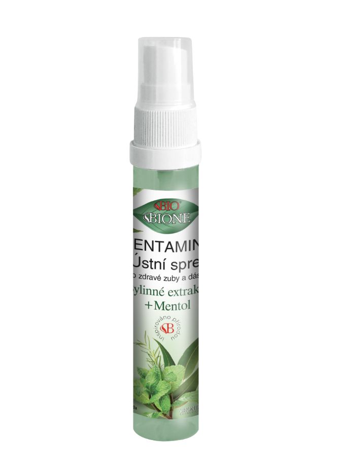 BIO BIONE Dentamint ústní sprej Mentol 27 ml BIO BIONE