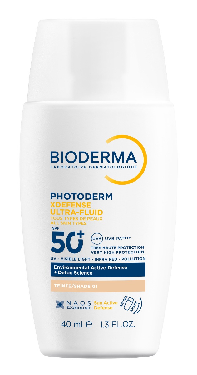BIODERMA Photoderm XDefense ultrafluidní ochrana SPF50+ velmi světlá 40 ml BIODERMA