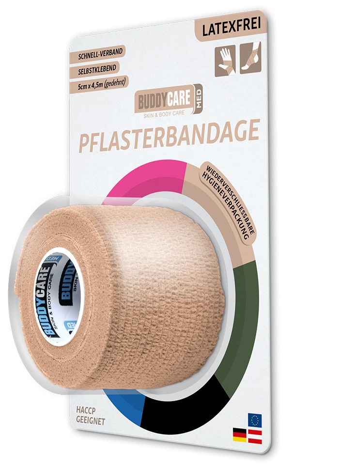 BUDDYCARE®MED Náplast 5 cm x 4
