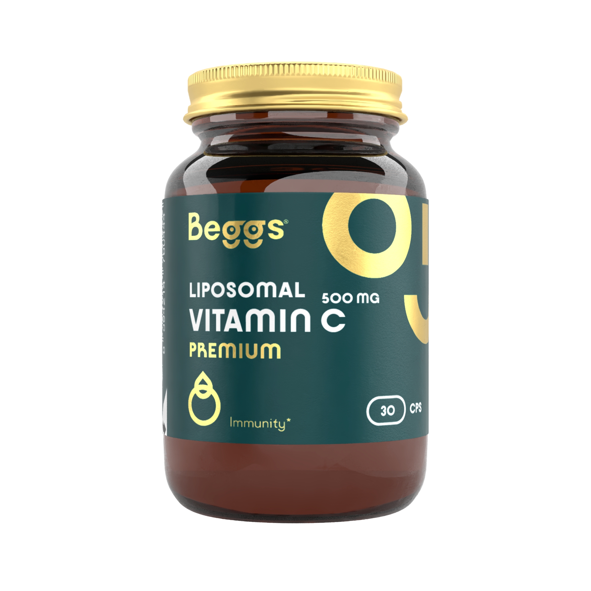 Beggs Liposomal Vitamin C Premium 500 mg 30 kapslí Beggs