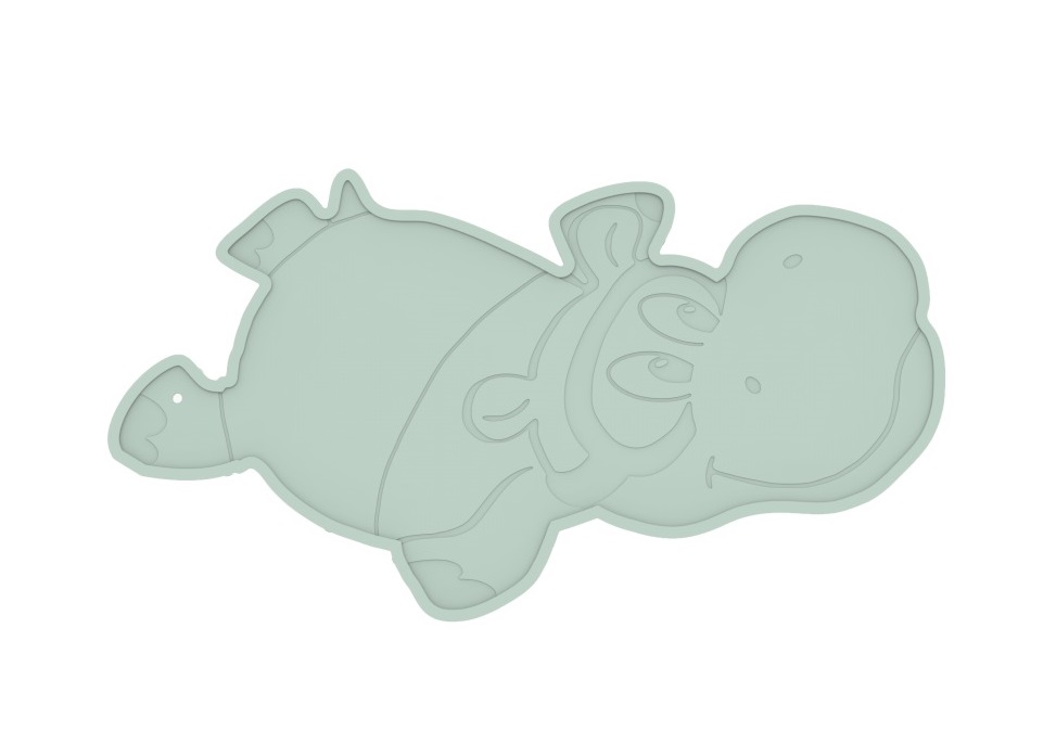 Bo Jungle protiskluzová podložka do vany Hippo Rumpy Bo Jungle