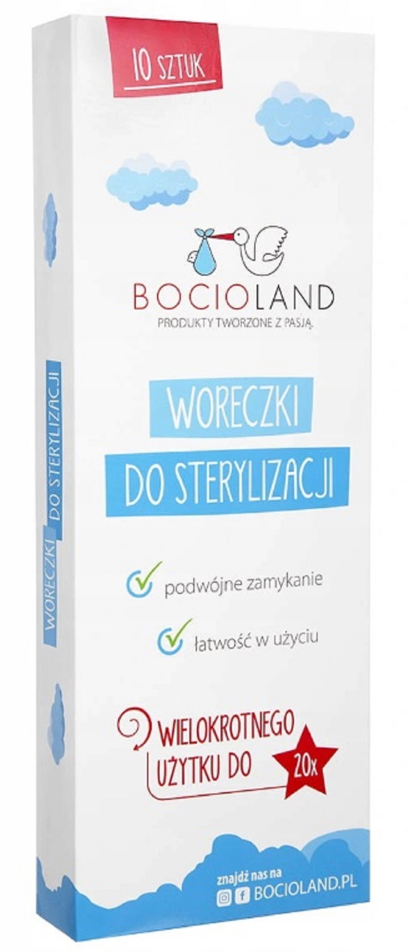 BocioLand Sterilizační sáčky 10 ks BocioLand