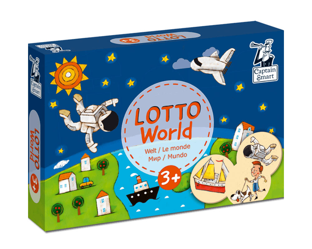 Captain Smart Loto - svět Captain Smart