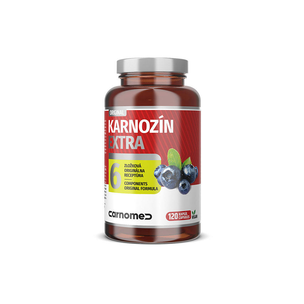 Carnomed Karnozín Extra 120 kapslí Carnomed