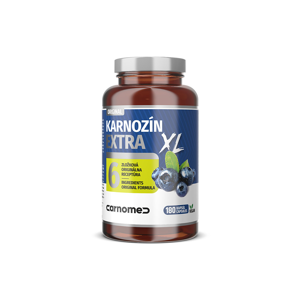 Carnomed Karnozín Extra XL 180 kapslí Carnomed