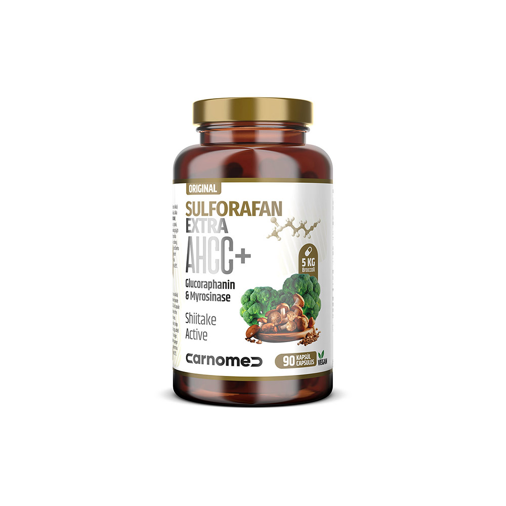 Carnomed Sulforafan EXTRA AHCC + 90 kapslí Carnomed