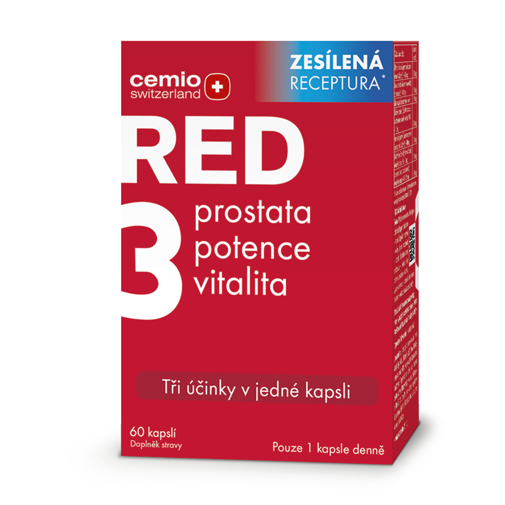 Cemio RED3 60 kapslí Cemio