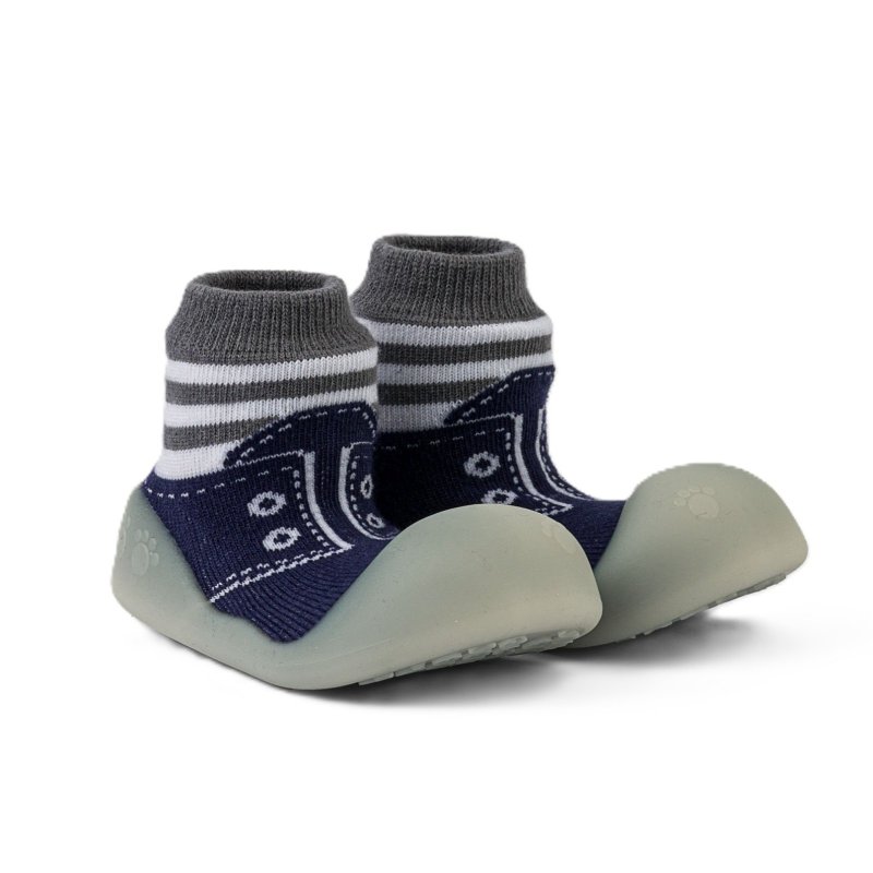 Chameleon ponožkové botičky Sneakers Blue vel. 125 Chameleon