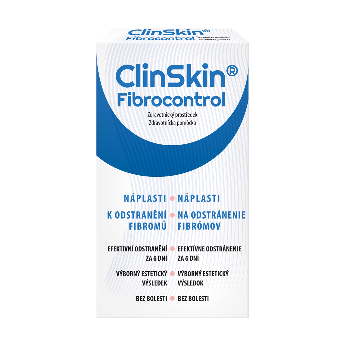ClinSkin Fibrocontrol náplasti k odstranění fibromů 3 ks ClinSkin