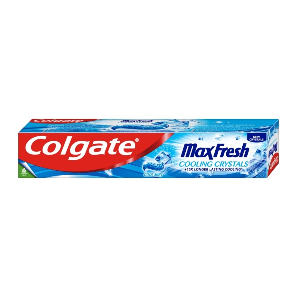 Colgate Max Fresh Cooling Crystals zubní pasta 125 ml XXL Pack Colgate