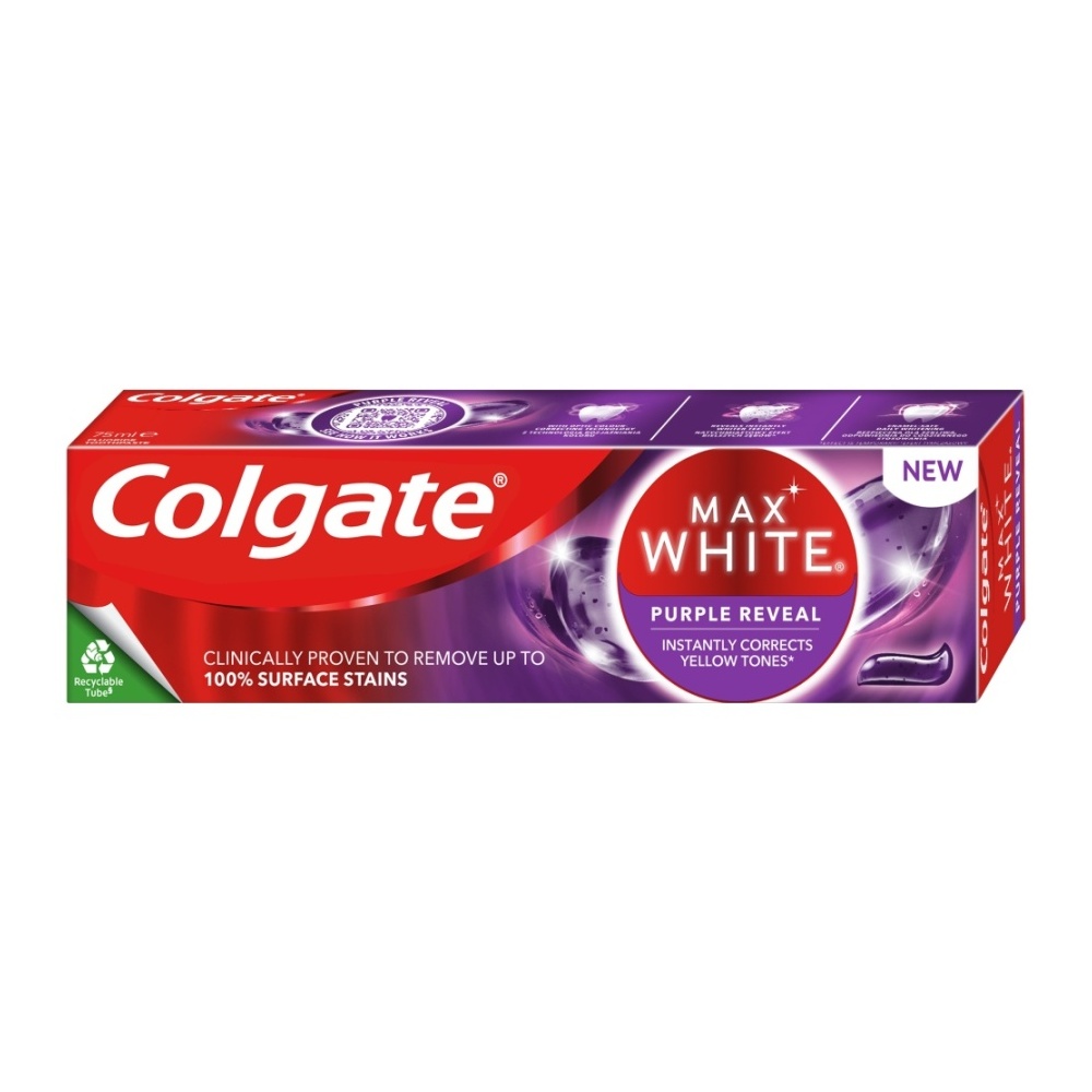 Colgate Max White Purple Reveal zubní pasta 75 ml Colgate