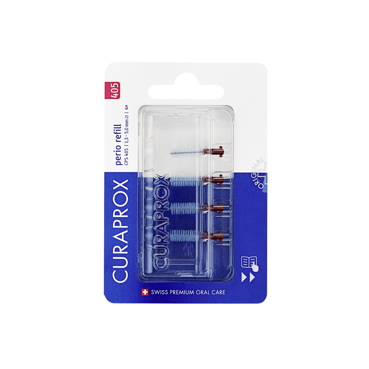 Curaprox CPS 405 perio refil mezizubní kartáček 4 ks Curaprox