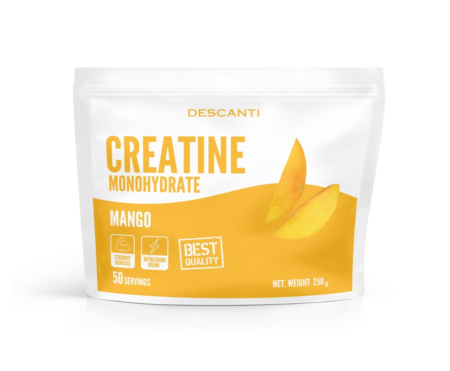 DESCANTI Creatine Monohydrate Mango 250 g DESCANTI