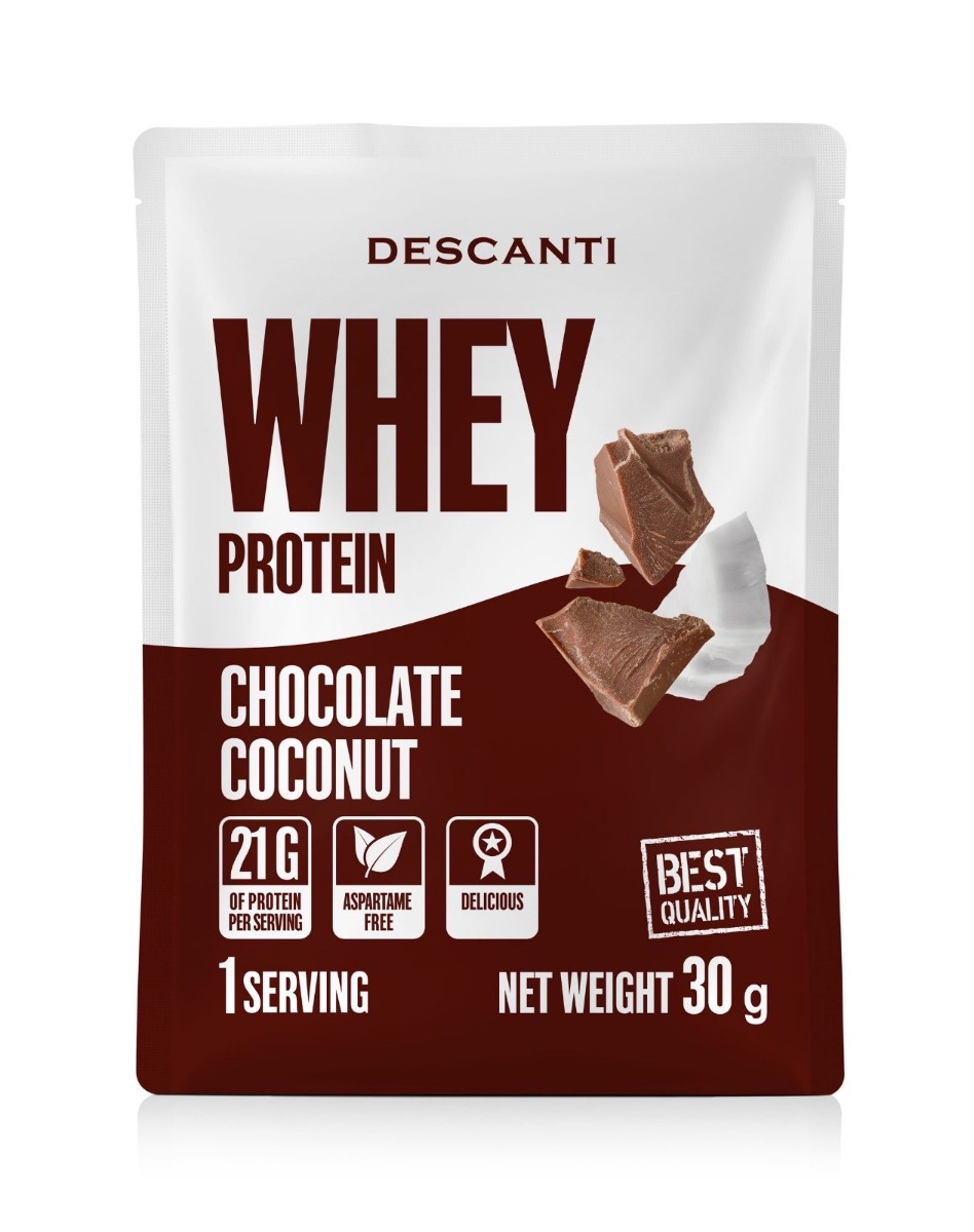 DESCANTI Whey Protein Chocolate Coconut 30 g DESCANTI