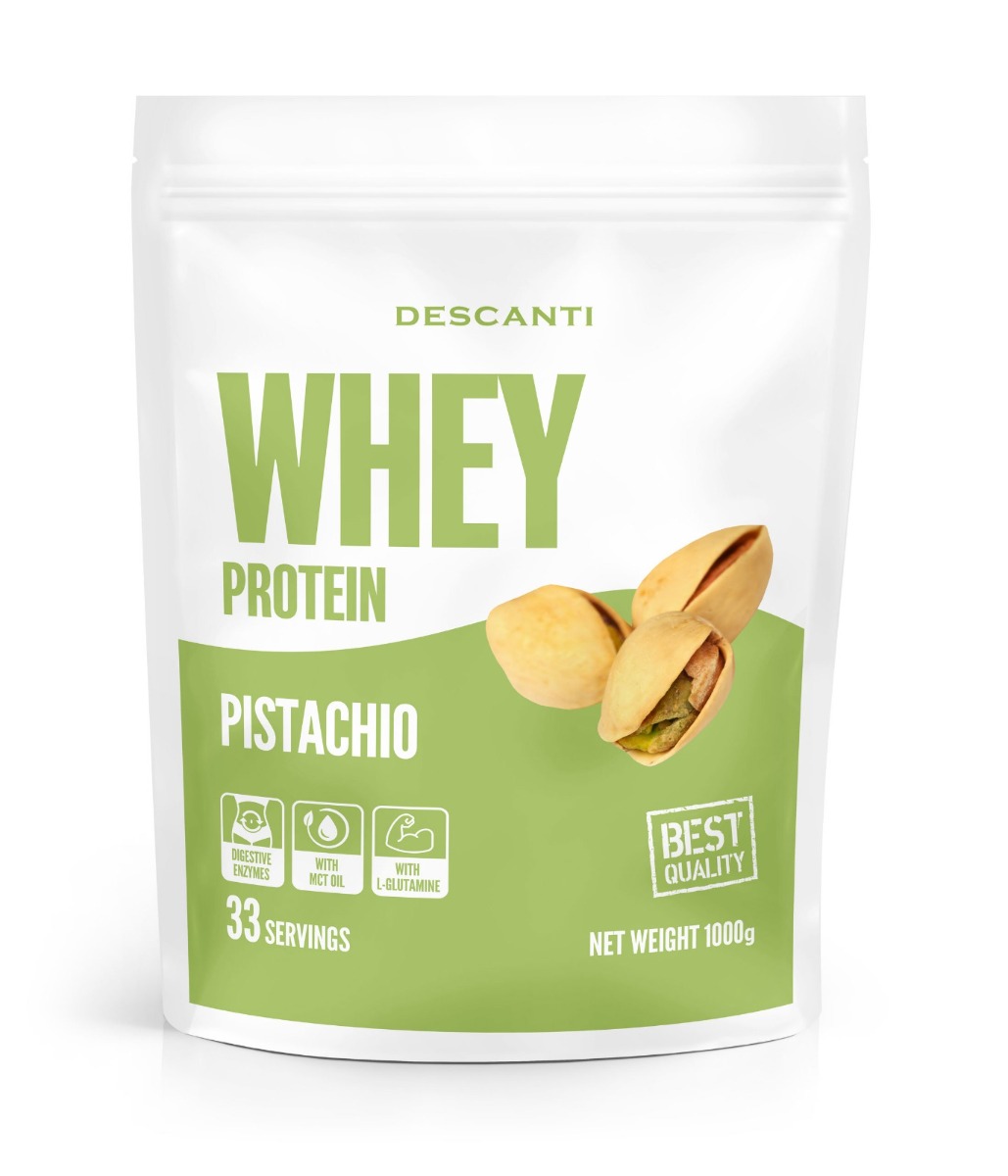 DESCANTI Whey Protein Pistachio 1000 g DESCANTI