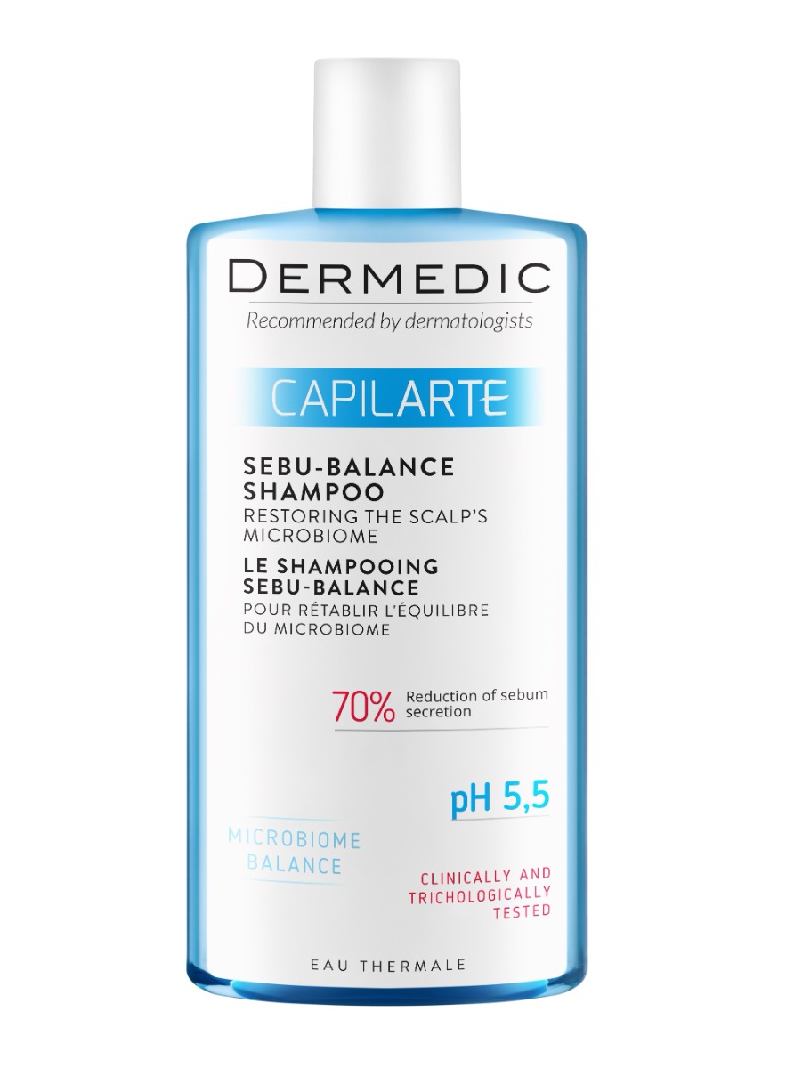 Dermedic Capilarte Sebu-Balance Šampon 300 ml Dermedic