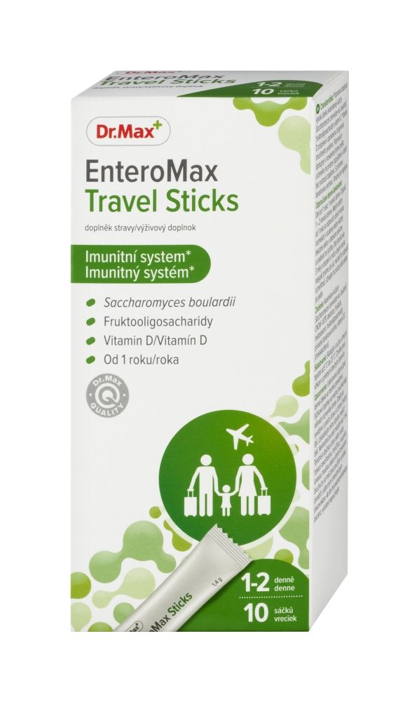 Dr. Max EnteroMax Travel Sticks 10 sáčků Dr. Max
